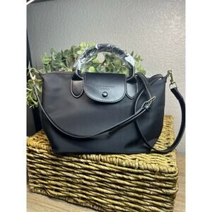 Women's Black Shoulder Bag Medium New